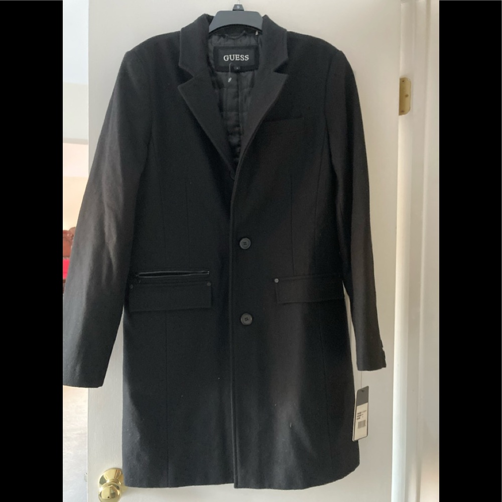 Guess black coat